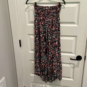 beautiful floral skirt